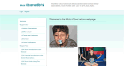 Desktop Screenshot of motorobservations.com